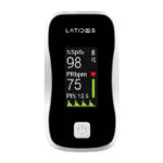 Pulsioxímetro Latidos con Curva + protector de color